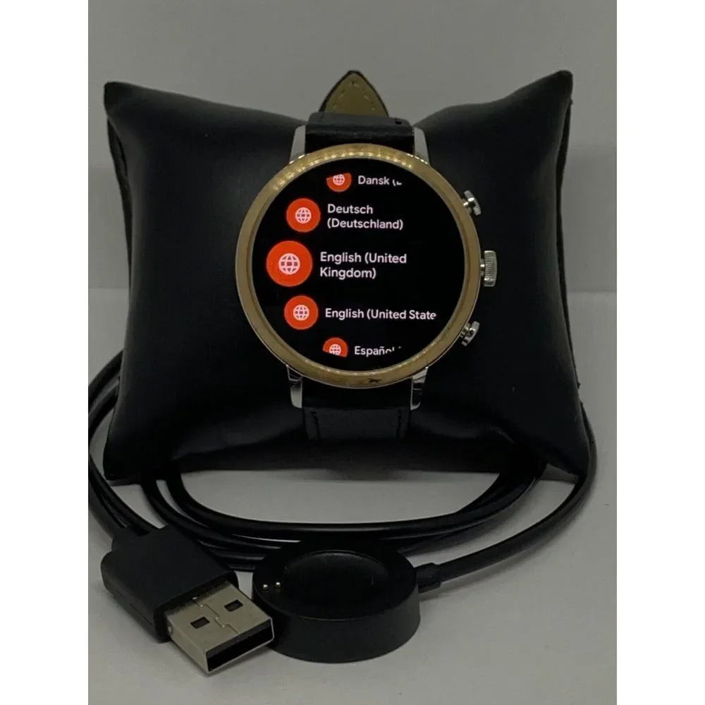 Fossil Gen 4 Authentic Digital Dial Smart Watch Custom Band FTW6016 QT513